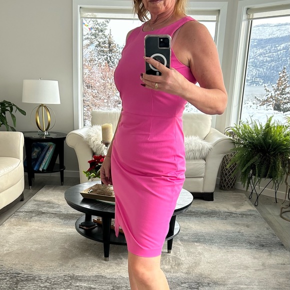 Fitted Midi Dress - Picture 3 of 7